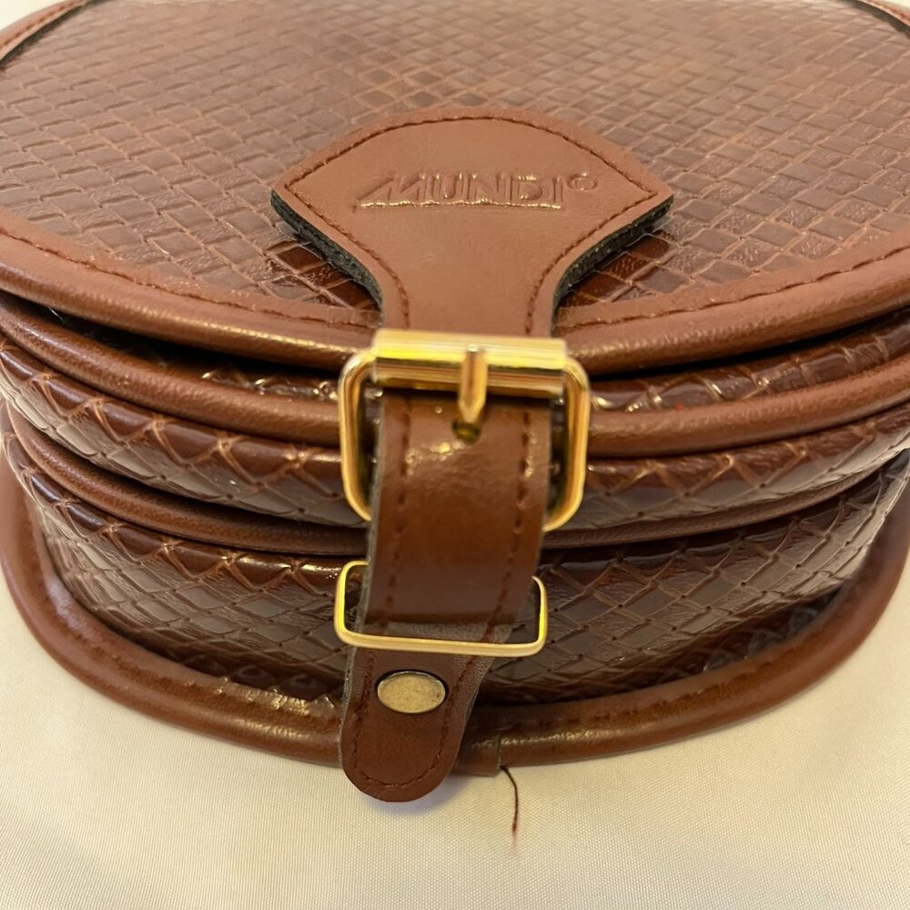 Mundi Dark Brown Saddle Bag Purse - Picture 4 of 10